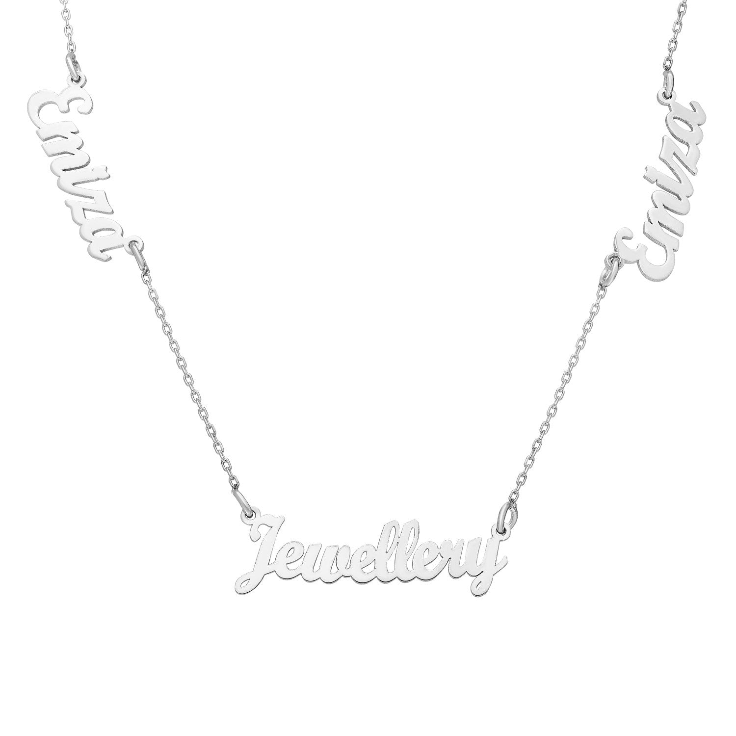 Naamketting handschrift horizontaal - emiza jewellery