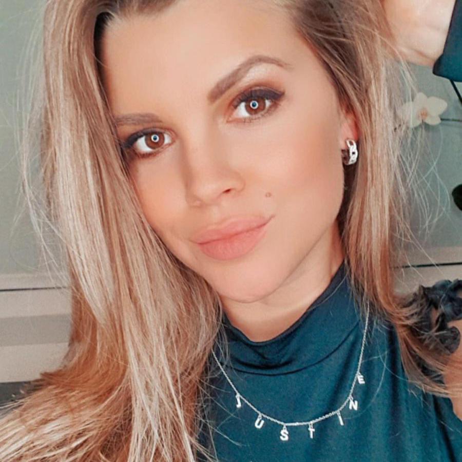 Naamketting met losse letters en zirkonia stenen – Gepersonaliseerd, Sterling Zilver - Emiza Jewellery