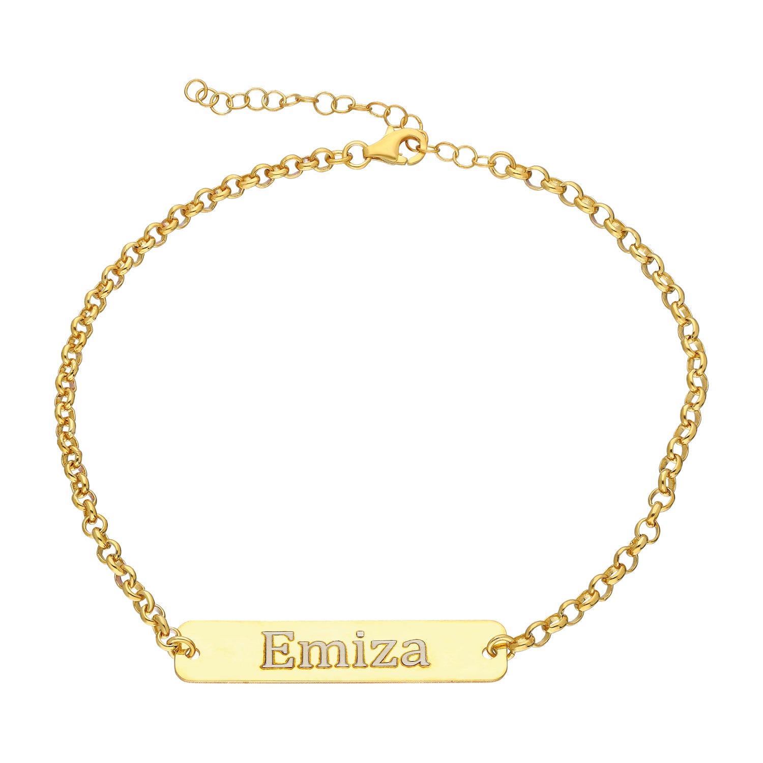 Rechthoek armband graveerwerk