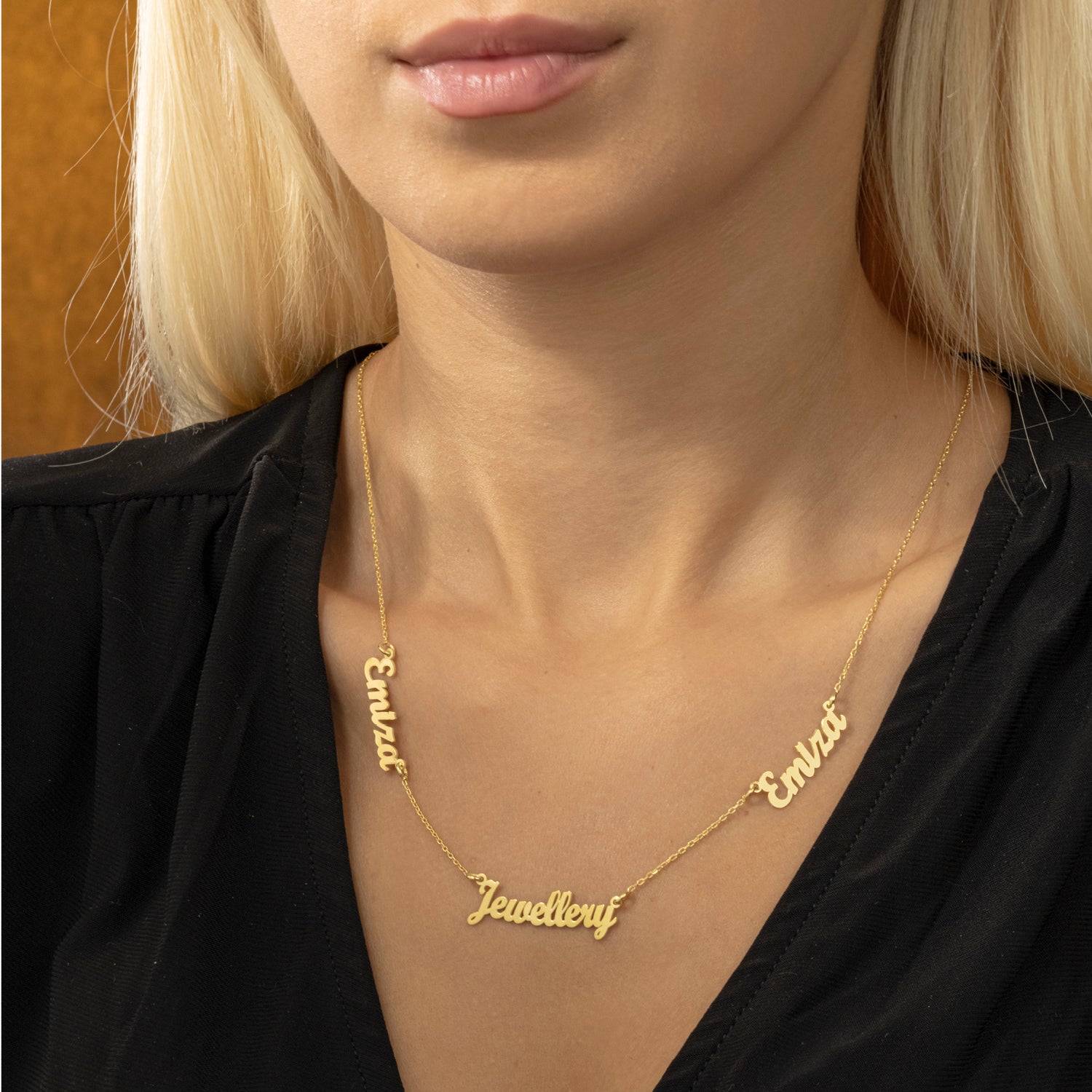Naamketting handschrift horizontaal - emiza jewellery