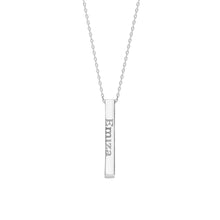 Afbeelding in Gallery-weergave laden, Staaf ketting graveerwerk - emiza jewellery
