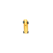 Afbeelding in Gallery-weergave laden, Vintage oorbel met emarald steentjes-Emiza Jewellery
