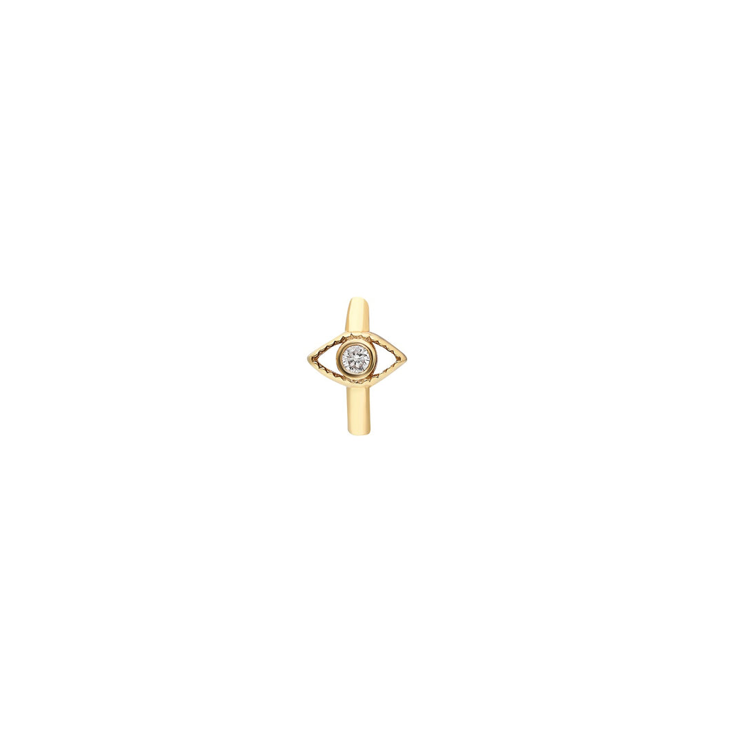 hoop met oog - emiza jewellery