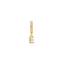 Afbeelding in Gallery-weergave laden, Initiaal oorbel met steentjes-Emiza Jewellery
