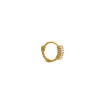 Afbeelding in Gallery-weergave laden, Mini baguette hoops-Emiza Jewellery

