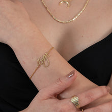 Afbeelding in Gallery-weergave laden, Naam armband handschrift klassiek - emiza jewellery
