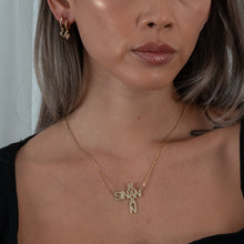 Afbeelding in Gallery-weergave laden, Naamketting met twee namen - emiza jewellery
