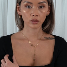 Afbeelding in Gallery-weergave laden, Naamketting Y vorm drukletters ketting - emiza jewellery
