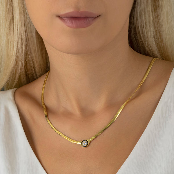 vintage choker - emiza jewellery