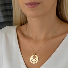 Afbeelding in Gallery-weergave laden, Drie rijen gegraveerd - emiza jewellery
