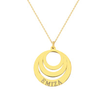 Afbeelding in Gallery-weergave laden, Drie rijen gegraveerd - emiza jewellery
