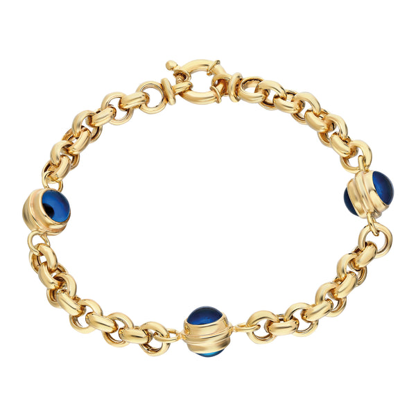 Armband met evil eye - emiza jewellery